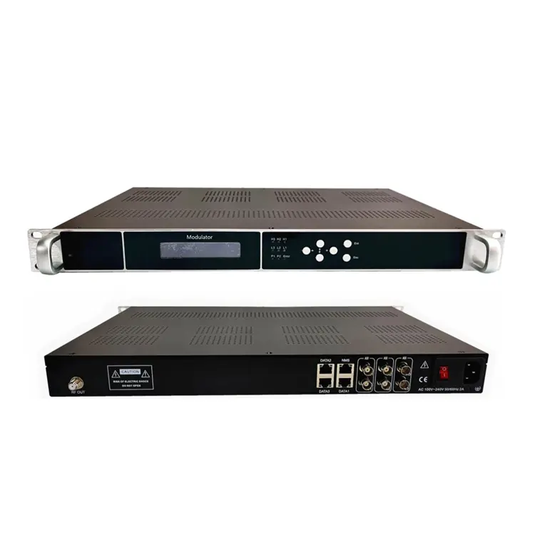 16 in 1 IP to 16 non-adjacent carriers output Profesional Digital CATV RF Modulator 7 16 in 1 IP to 16 non-adjacent carriers output Profesional Digital CATV RF Modulator RF Modulator 1 16 in 1 IP to 16 non-adjacent carriers output Profesional Digital CATV RF Modulator